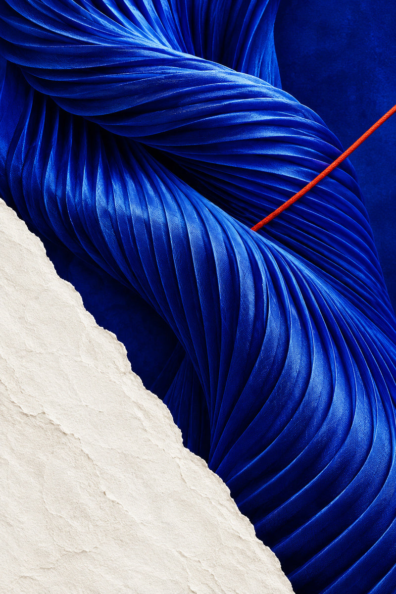Blue Tension — premium canvas artwork by Frame Archive