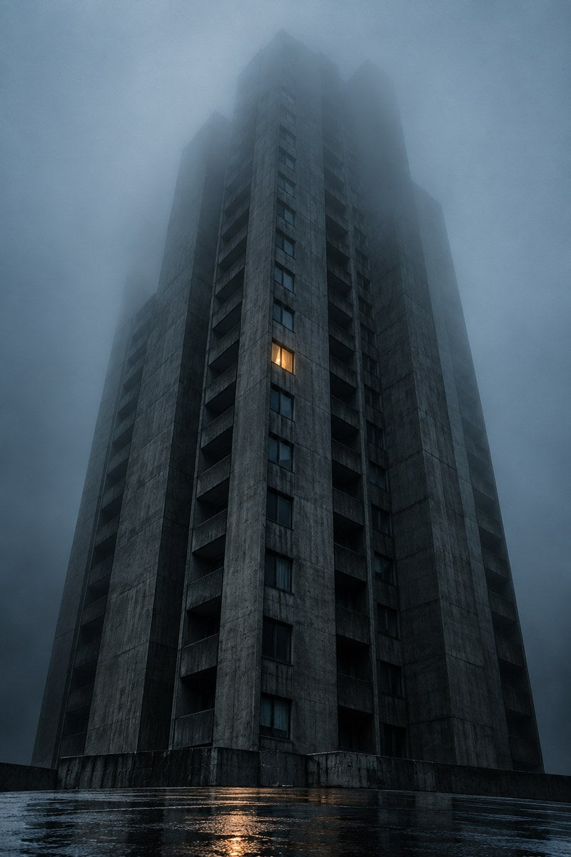 One Window Awake — premium canvas artwork by Frame Archive
