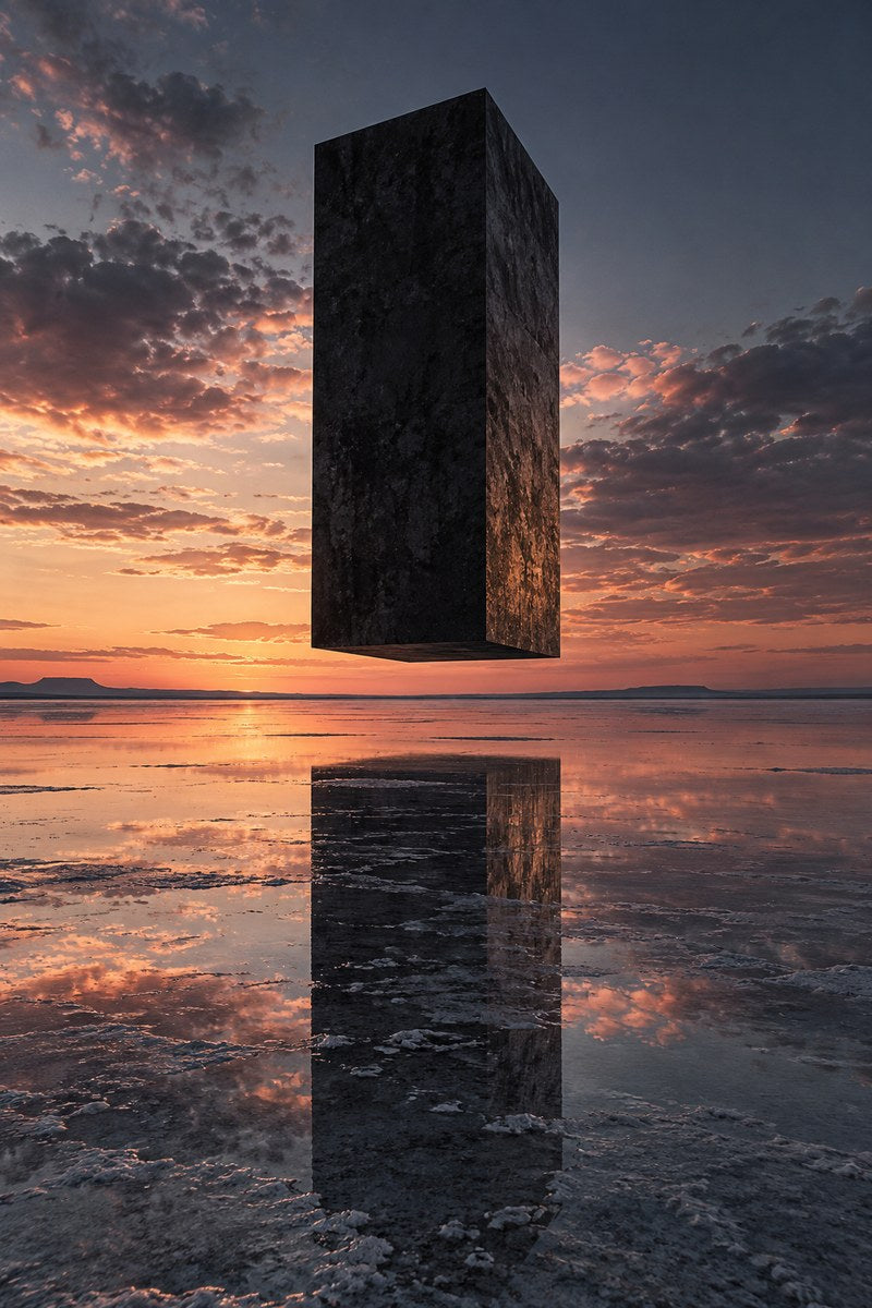 Weightless Monument — premium canvas artwork by Frame Archive
