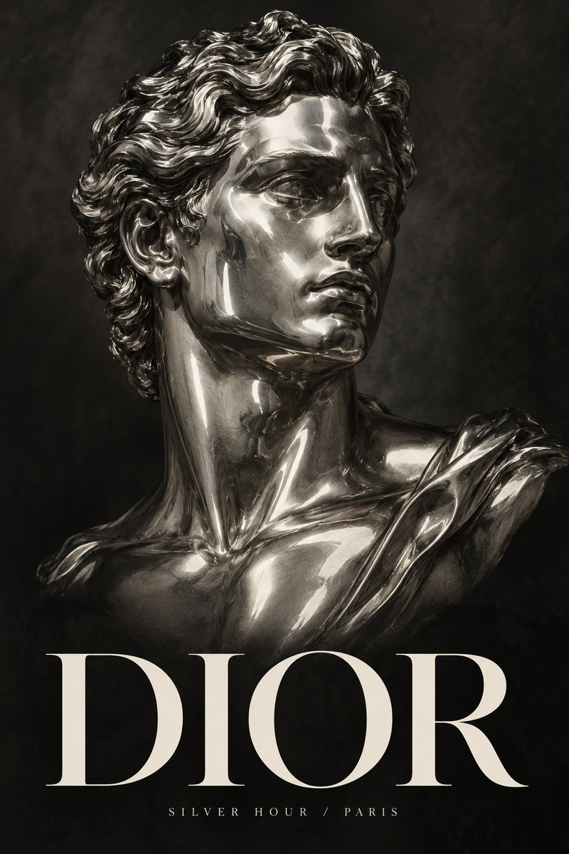 Dior Silver Hour — premium canvas artwork by Frame Archive