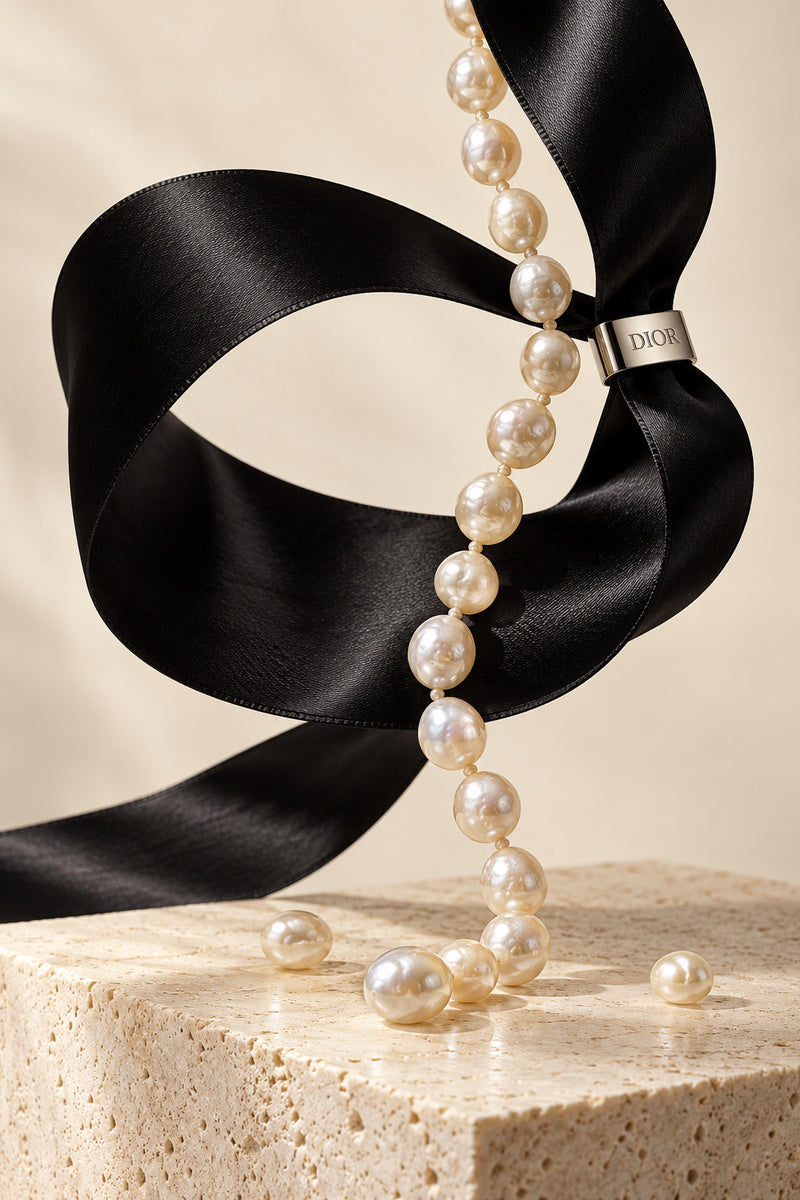 Dior / Silk Study — premium canvas artwork by Frame Archive
