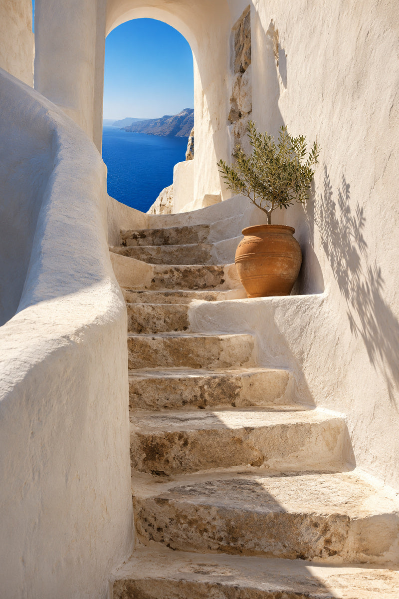 Limestone Morning — premium canvas artwork by Frame Archive