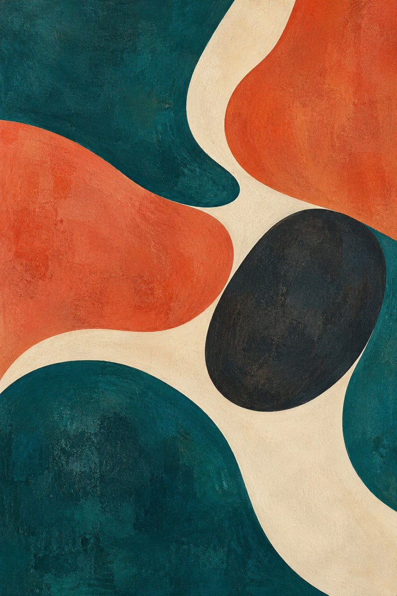 Organic Static — premium canvas artwork by Frame Archive