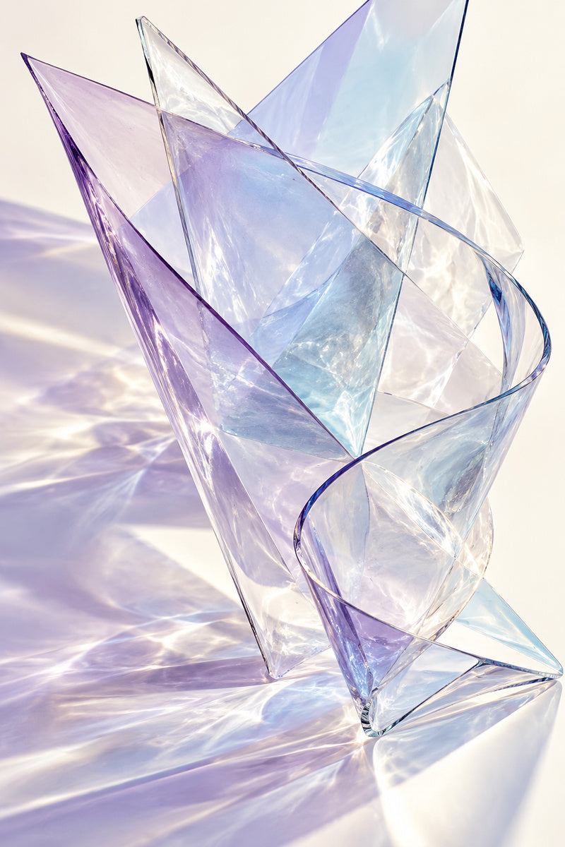 Glass in Lilac — premium canvas artwork by Frame Archive