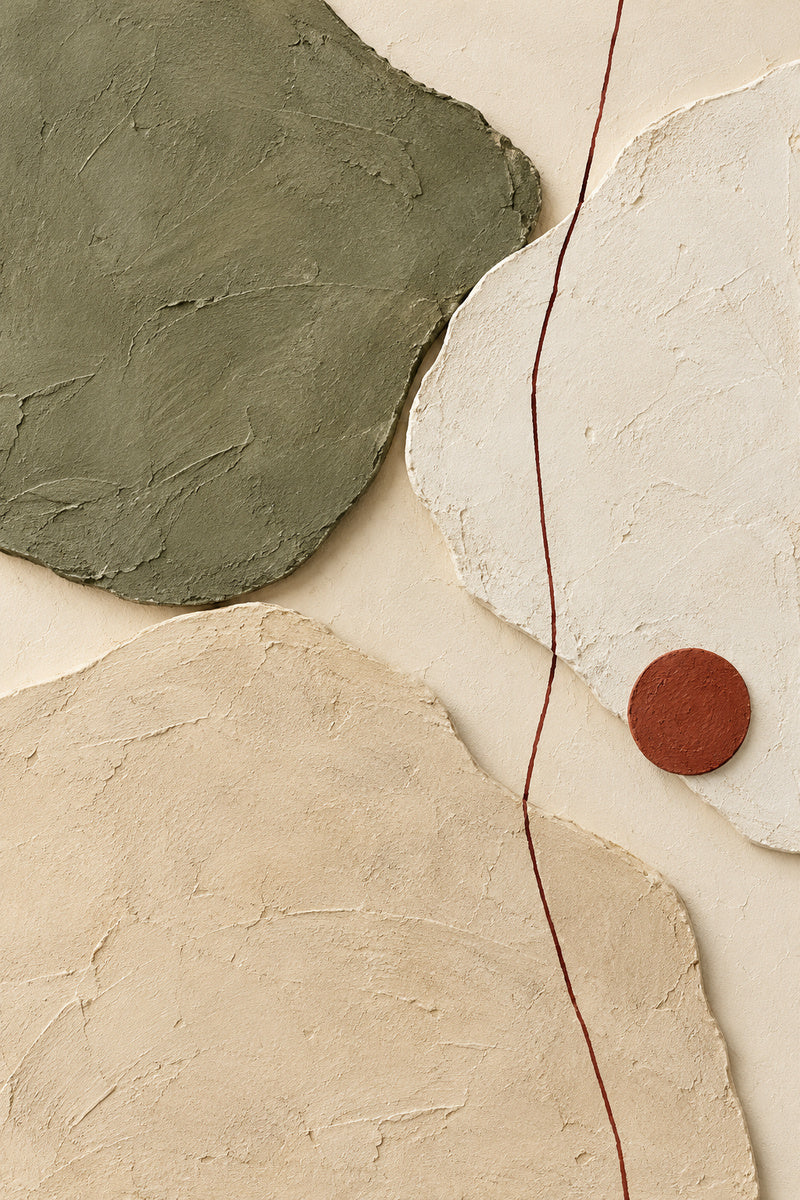 Olive Interval — premium canvas artwork by Frame Archive