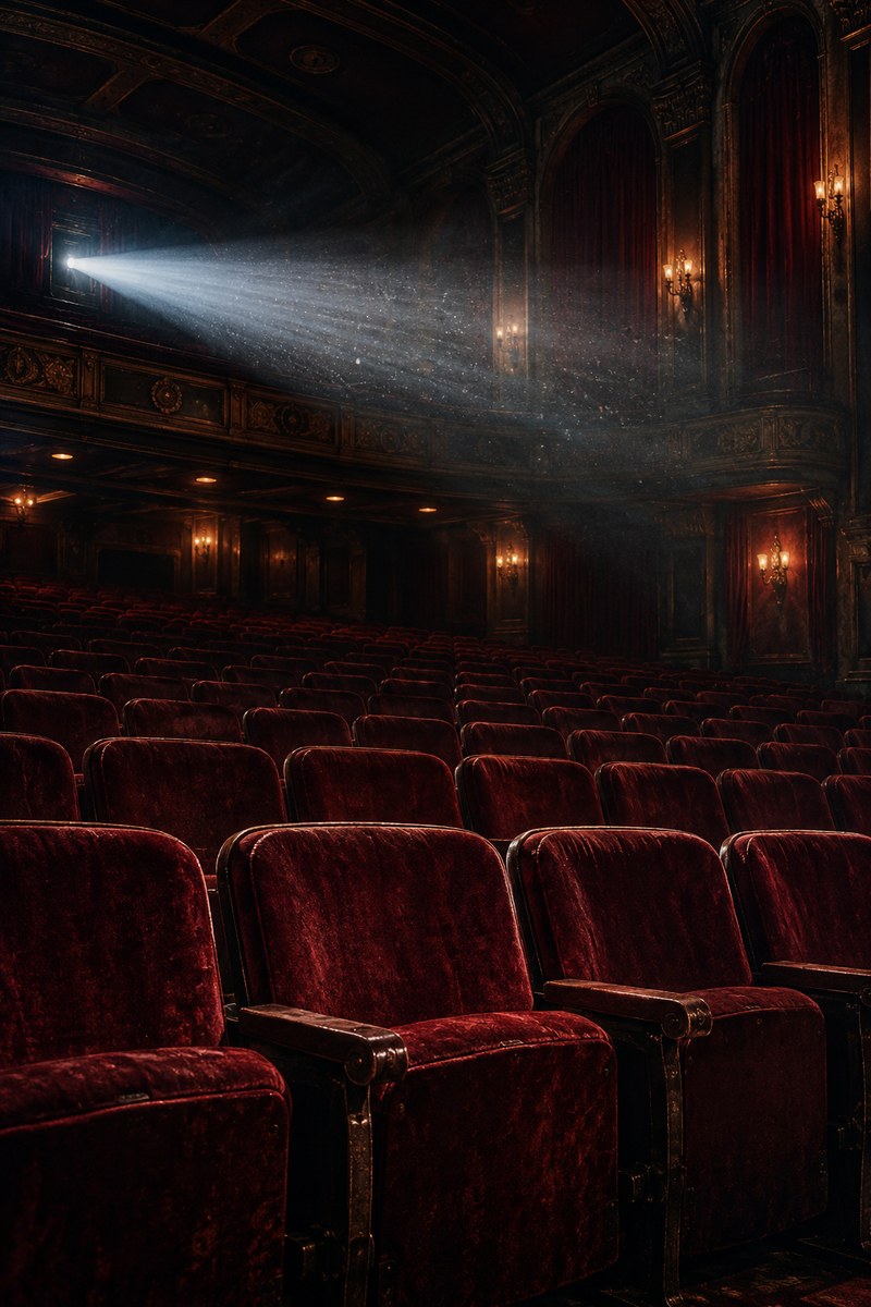 The Last Screening — premium canvas artwork by Frame Archive