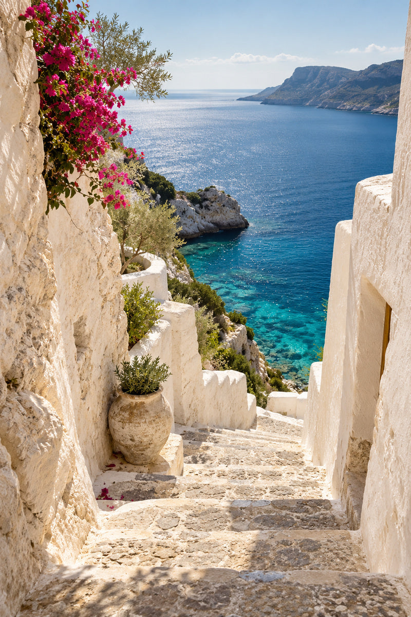 Limestone Summer — premium canvas artwork by Frame Archive