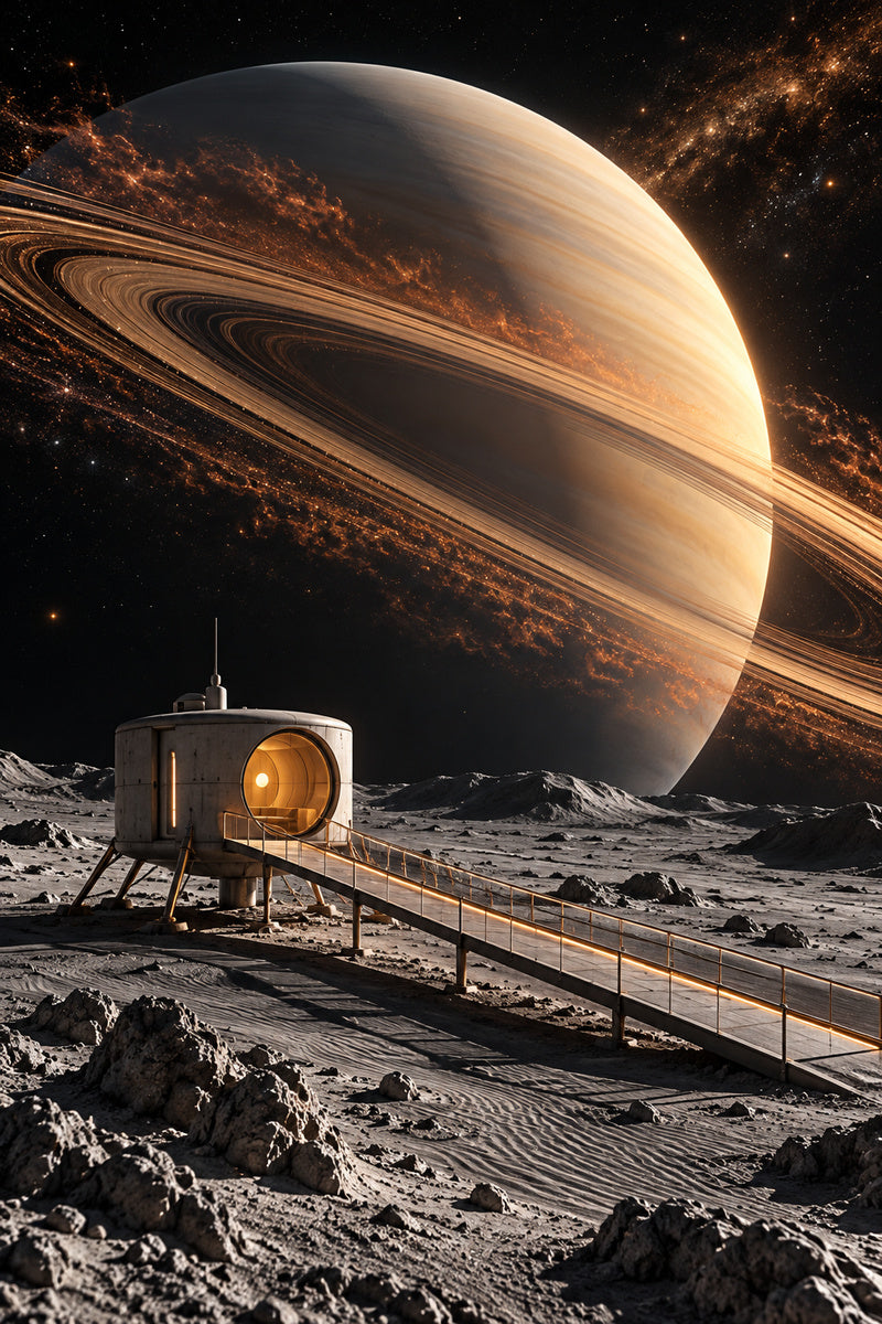 Lunar Intermission — premium canvas artwork by Frame Archive