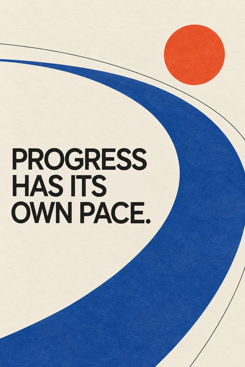 Your Pace — premium canvas artwork by Frame Archive