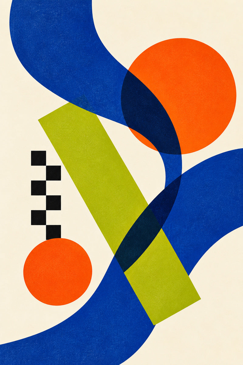 Parallel Play — premium canvas artwork by Frame Archive