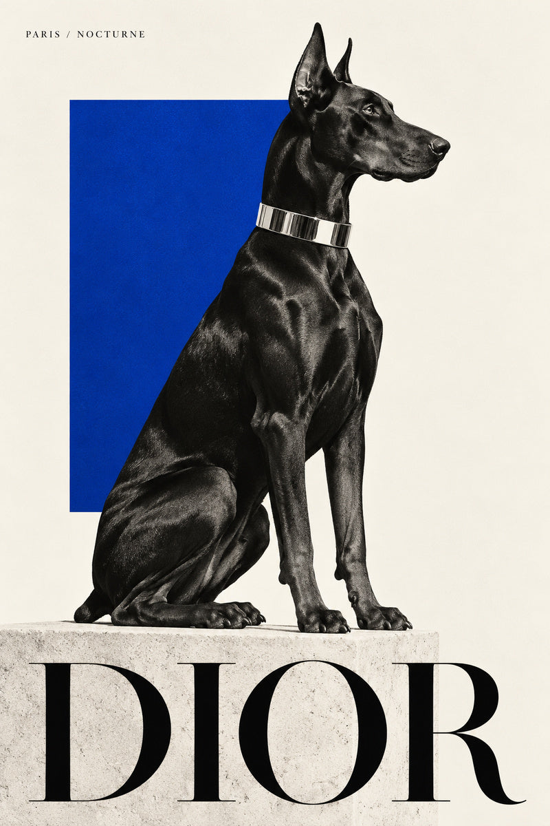 Dior Nocturne — premium canvas artwork by Frame Archive