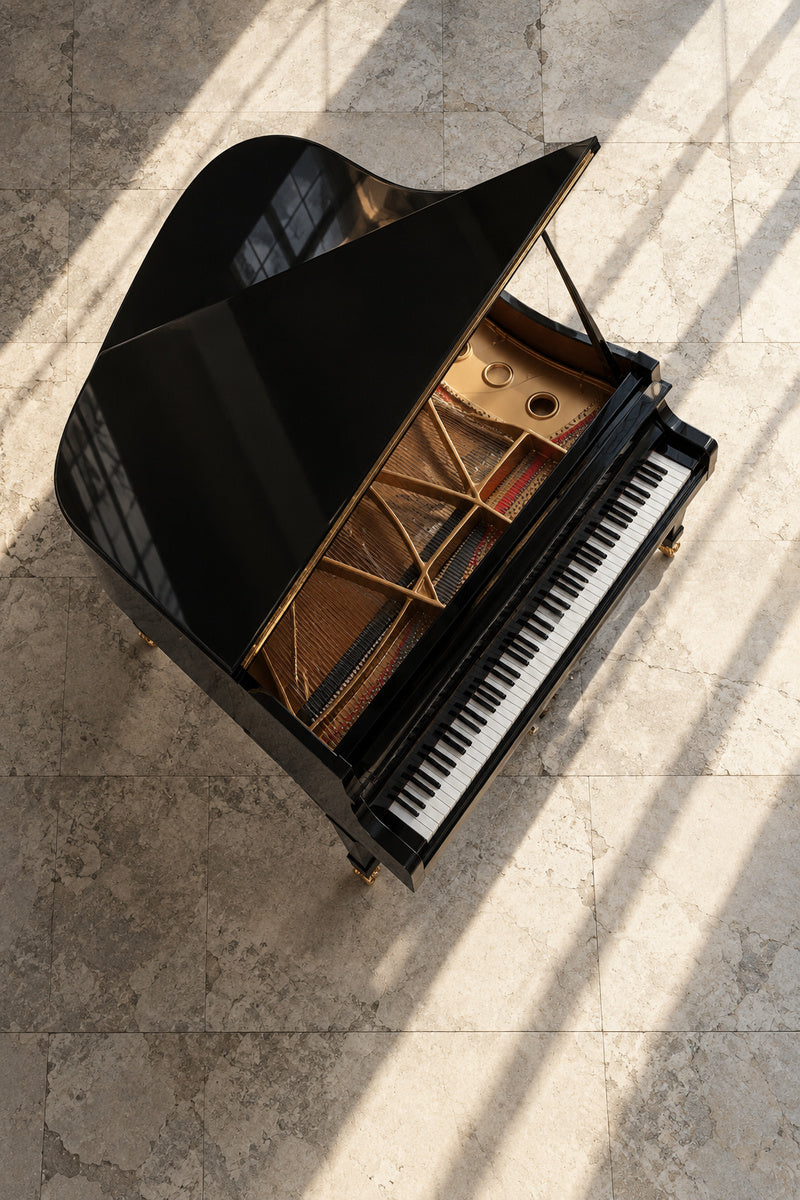 Quiet Keys — premium canvas artwork by Frame Archive