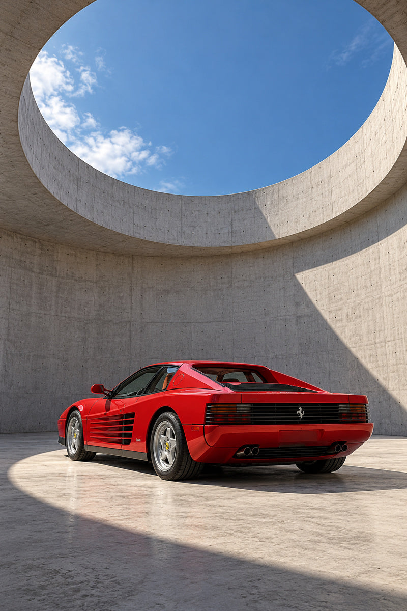 Testarossa / Oculus — premium canvas artwork by Frame Archive