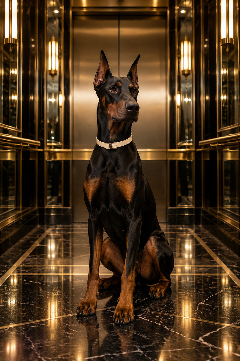 The Night Concierge — premium canvas artwork by Frame Archive