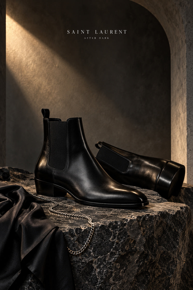 Saint Laurent After Dark — premium canvas artwork by Frame Archive