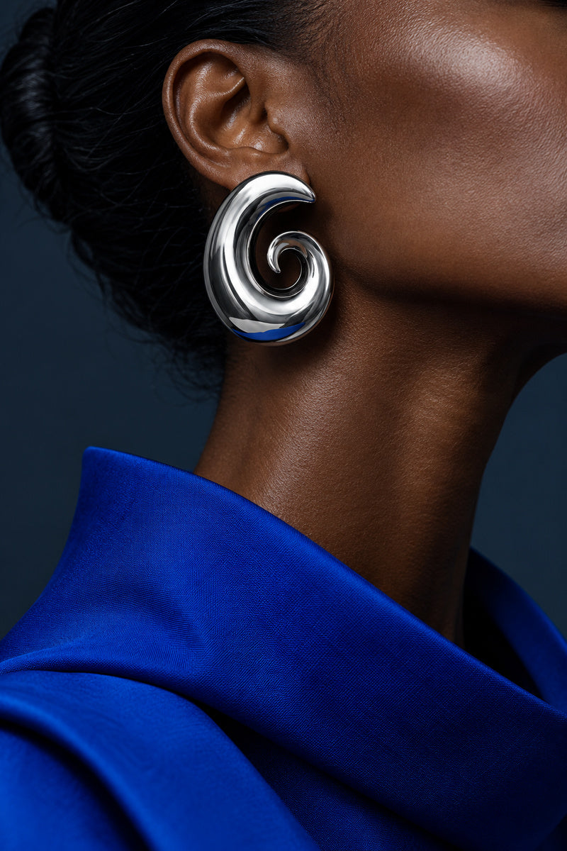 Ocean Earring — premium canvas artwork by Frame Archive