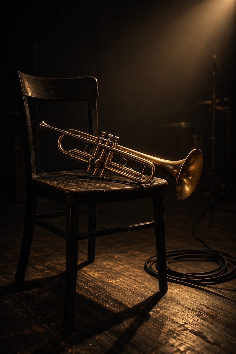 Brass After Dark — premium canvas artwork by Frame Archive