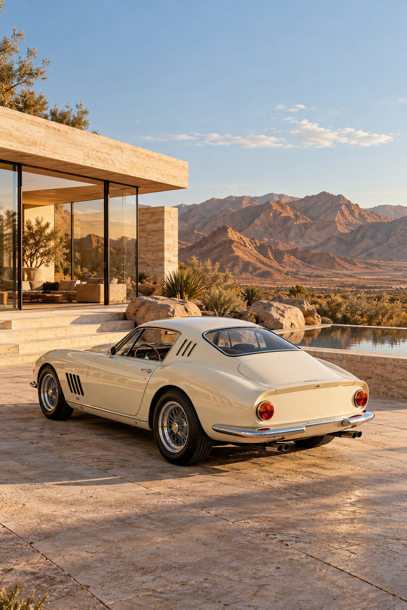 Desert Grand Tourer artwork shown as an illustrative canvas study